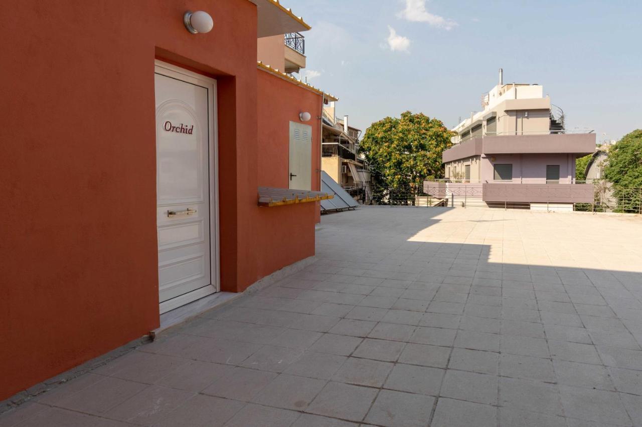 Orchid Athens Over Rooftop Studio Apartment ภายนอก รูปภาพ