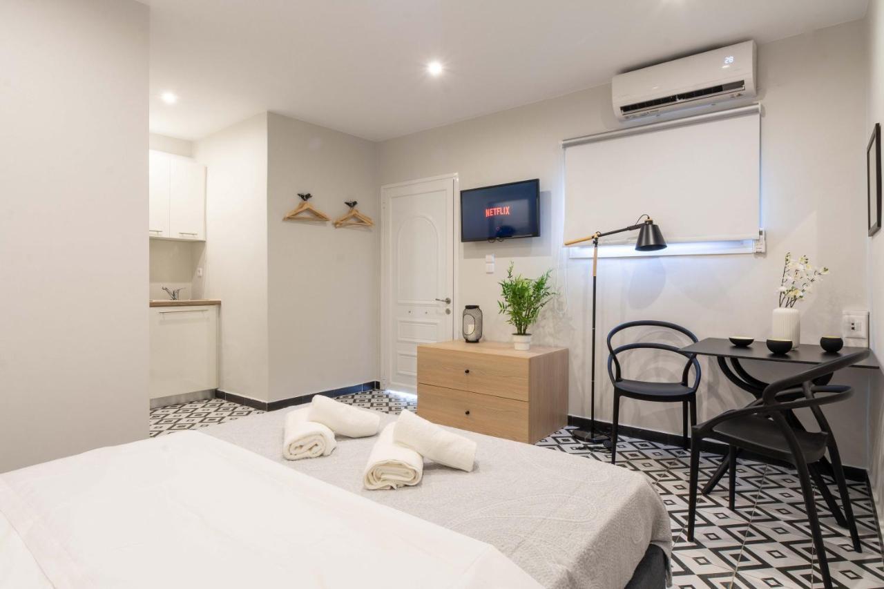 Orchid Athens Over Rooftop Studio Apartment ภายนอก รูปภาพ
